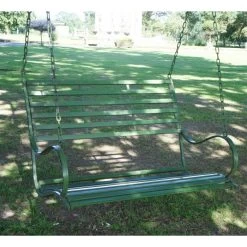 “Swinging Sixties” From Grannie Kates Vintage Collection -Garden Supply Discount Store tree swinging bench empty 1