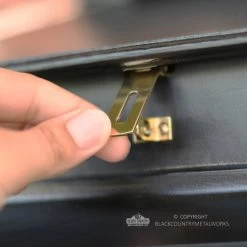 “Twilight Shadows” Black Goldhay Post Box 26 “Twilight Shadows” Black Goldhay Post Box -Garden Supply Discount Store twilight shadows black goldhay post box close up