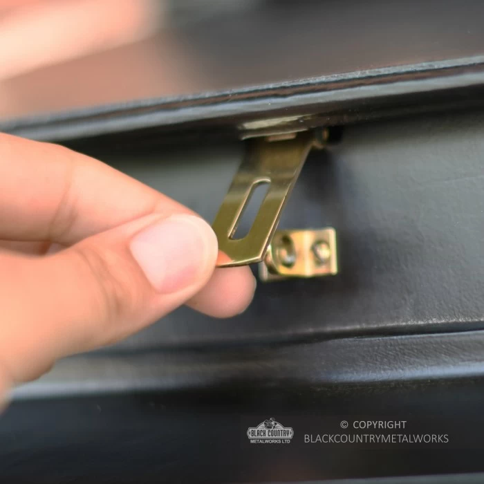 “Twilight Shadows” Black Goldhay Post Box 13 “Twilight Shadows” Black Goldhay Post Box - Image 11