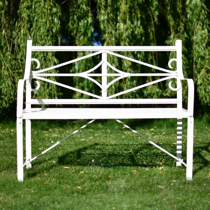 "The Cradley" Two Seater Deluxe Iron Bench 4 "The Cradley" Two Seater Deluxe Iron Bench - Image 2