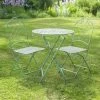 Green Ornate Wirework Bistro Set -Garden Supply Discount Store ukasc152 4