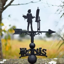 Weathervane Artist -Garden Supply Discount Store ukbic048 artist weathervane bcmw 3