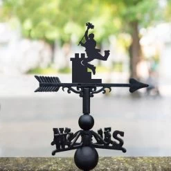 Weathervane Chimney Sweep -Garden Supply Discount Store ukbic098 chimney sweep weathervane bcmw 1