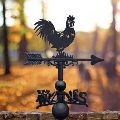 Deluxe Rooster Weathervane -Garden Supply Discount Store ukbic139 cockerel bcmw 2