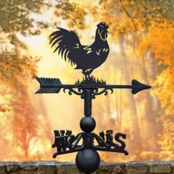 Deluxe Rooster Weathervane -Garden Supply Discount Store ukbic139 cockerel bcmw 3