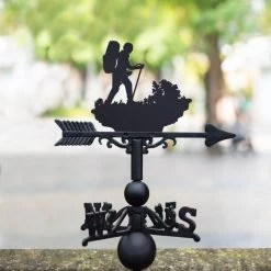 Hiking Weathervane -Garden Supply Discount Store ukbic151 trekking weathervane bcmw 1