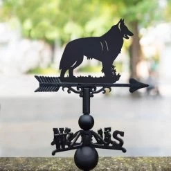 'Belgian Shepherd Dog (Tervuren)' Weathervane -Garden Supply Discount Store ukbic223 belgian tervuren weathervane bcmw 1
