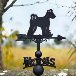 'Hungarian Pumi' Dog Weathervane -Garden Supply Discount Store ukbic238 pumi dog weathervane bcmw 2