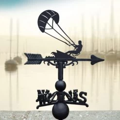 Kite Surfer Weathervane -Garden Supply Discount Store ukbic424 kite surfer weathervane bcmw 1