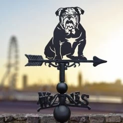 English Bulldog Weathervane -Garden Supply Discount Store ukbic679 english bulldog weathervane bcmw 4