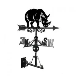 Rhino Weathervane -Garden Supply Discount Store ukbic723 rhino weathervane 3