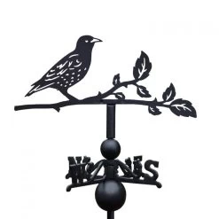 Starling Weathervane -Garden Supply Discount Store ukbicbrd0011 starling weathervane 2