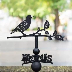 Starling Weathervane -Garden Supply Discount Store ukbicbrd0011 starling weathervane bcmw 2