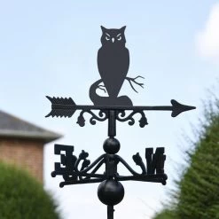 Owl Free Standing Weathervane -Garden Supply Discount Store ukbicf029 freestanding owl weathervane 7