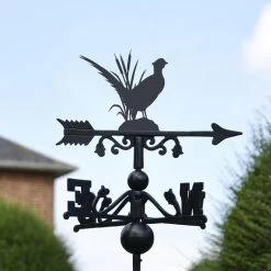 Pheasant Free Standing Weathervane -Garden Supply Discount Store ukbicf038 freestanding phesant weathervane 7