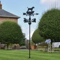 Border Terrier Free Standing Weathervane -Garden Supply Discount Store ukbicf161 freestanding border terrier 2