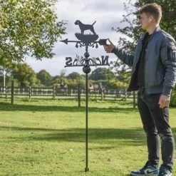 Border Terrier Free Standing Weathervane -Garden Supply Discount Store ukbicf161 freestanding border terrier 5