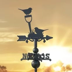 Pair Of Robins Miniature Weathervane 21 Pair Of Robins Miniature Weathervane -Garden Supply Discount Store ukbicm017 miniature robin weathervane 4