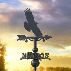 Cornish Chough Miniature Weathervane -Garden Supply Discount Store ukbicm105 miniature cornish chough weathervane 8