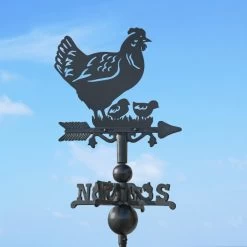 Hen And Chicks Miniature Weathervane