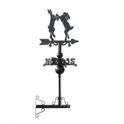 Boxing Hares Miniature Weathervane