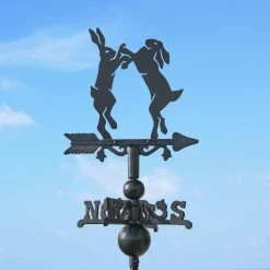 Boxing Hares Miniature Weathervane -Garden Supply Discount Store ukbicm330 miniature boxing hares weathervane 11