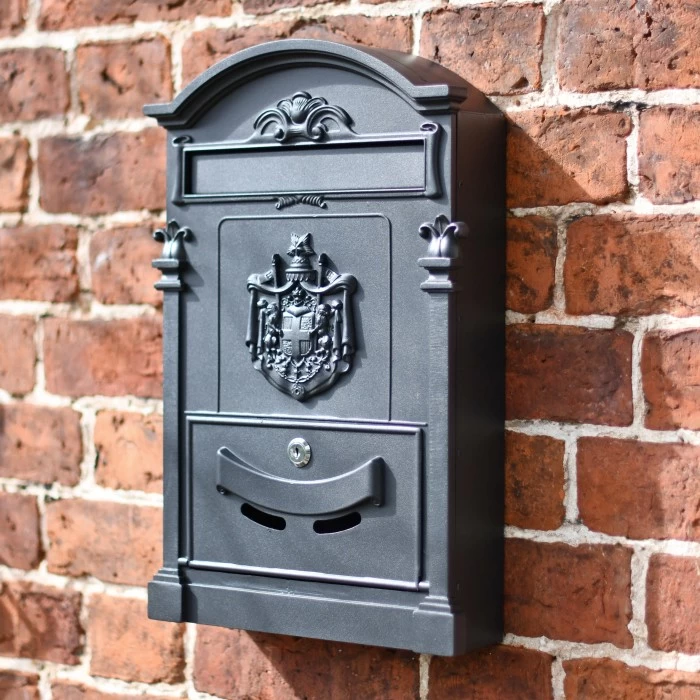 "Midnight Thunder" Dawson Lodge Post Box - 47cm