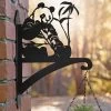 Panda Iron Hanging Basket Bracket -Garden Supply Discount Store ukbra169 panda hanging basket bracket bcmw 2