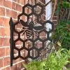 Honeycomb Bee Iron Hanging Basket Bracket -Garden Supply Discount Store ukbra405 1