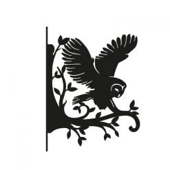 Barn Owl Hanging Basket Bracket -Garden Supply Discount Store ukbra480 barn owl hanging basket bracket 1