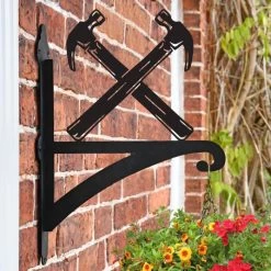 Hammers Hanging Basket Bracket -Garden Supply Discount Store ukbra604 hammers hanging basket bracket bcmw 1