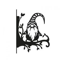 Gonk With Striped Hat Hanging Basket Bracket 12 Gonk With Striped Hat Hanging Basket Bracket -Garden Supply Discount Store ukbra653 gonk gnome 1 hanging basket bracket 1