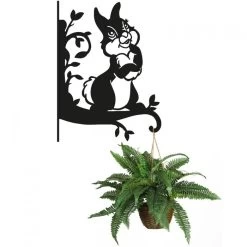 Cartoon Rabbit Hanging Basket Bracket -Garden Supply Discount Store ukbra666 cartoon rabbit hanging basket bracket 2