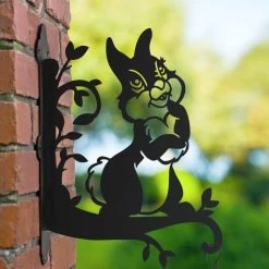 Cartoon Rabbit Hanging Basket Bracket -Garden Supply Discount Store ukbra666 cartoon rabbit hanging basket bracket bcmw 3