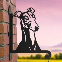Steel Greyhound Head Hanging Basket Bracket 11 Steel Greyhound Head Hanging Basket Bracket -Garden Supply Discount Store ukbra727 greyhound hanging basket bracket bcmw 2