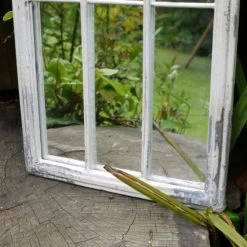 White Arched Garden Mirror - 100cm 9 White Arched Garden Mirror - 100cm -Garden Supply Discount Store ukdi2191 3