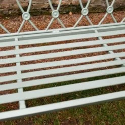 Scroll Button Two Seater Metal Bench -Garden Supply Discount Store ukdi2864 3