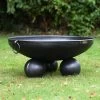 80cm Fire Bowl With Ball Feet -Garden Supply Discount Store ukfp0013 fire bowl with round ball feet
