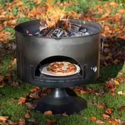 70cm Fire Pit & Pizza Oven -Garden Supply Discount Store ukfp0015