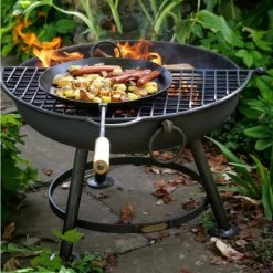 Classic Steel Fire Pit - 60cm -Garden Supply Discount Store ukfp0024 2 1