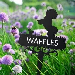 Bichon Frise Memorial Ground Spike