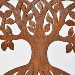 Round Tree Of Life Rustic Wall Art -Garden Supply Discount Store uklo445 5