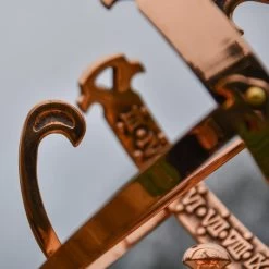 Polished Copper Armillary - 24cm -Garden Supply Discount Store ukoas001 cp m 8