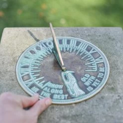 Old Father Time Sundials - 200mm 9 Old Father Time Sundials - 200mm -Garden Supply Discount Store verdigris old father time sundial 200mm 3