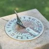 Old Father Time Sundials - 200mm 1 Old Father Time Sundials - 200mm -Garden Supply Discount Store verdigris old father time sundial 200mm 4