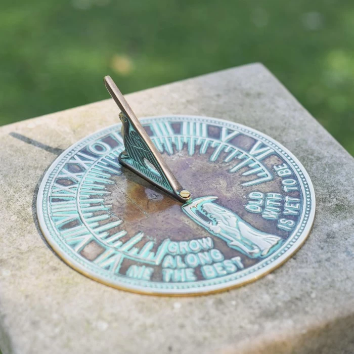 Old Father Time Sundials - 200mm 3 Old Father Time Sundials - 200mm