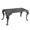 'Merriweather' Victorian Aged Black Cast Iron Garden Coffee Table -Garden Supply Discount Store victorian black cast iron garden coffee table