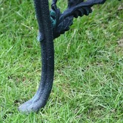 "Wayland" Antique Green Leaf Bench -Garden Supply Discount Store wayland antique green leaf bench 9