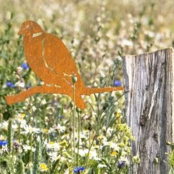 Wood Pigeon Iron Tree Spike - Rustic -Garden Supply Discount Store wood pigeon iron tree spike rustic 5