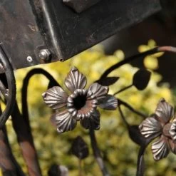 The "Narcissus" Post Box -Garden Supply Discount Store wrought iron the narcissus post box 5 1